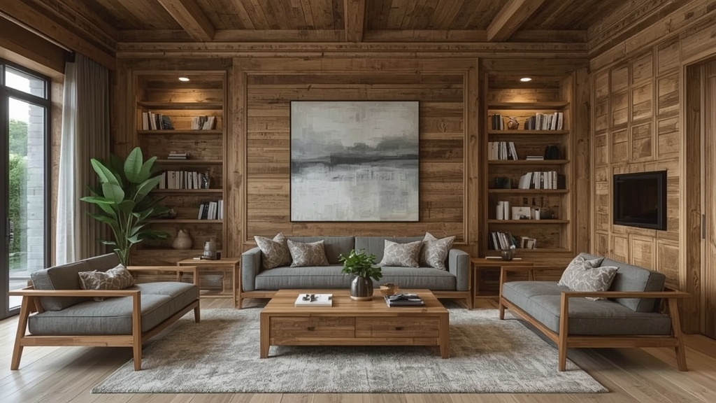 Keindahan Kayu Reklamasi (Reclaimed Wood) untuk Furnitur dan Interior
