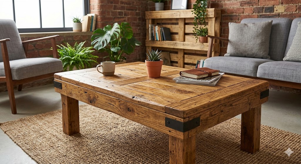 Estetika Furniture dari Kayu Palet Bekas yang Kokoh & Elegan