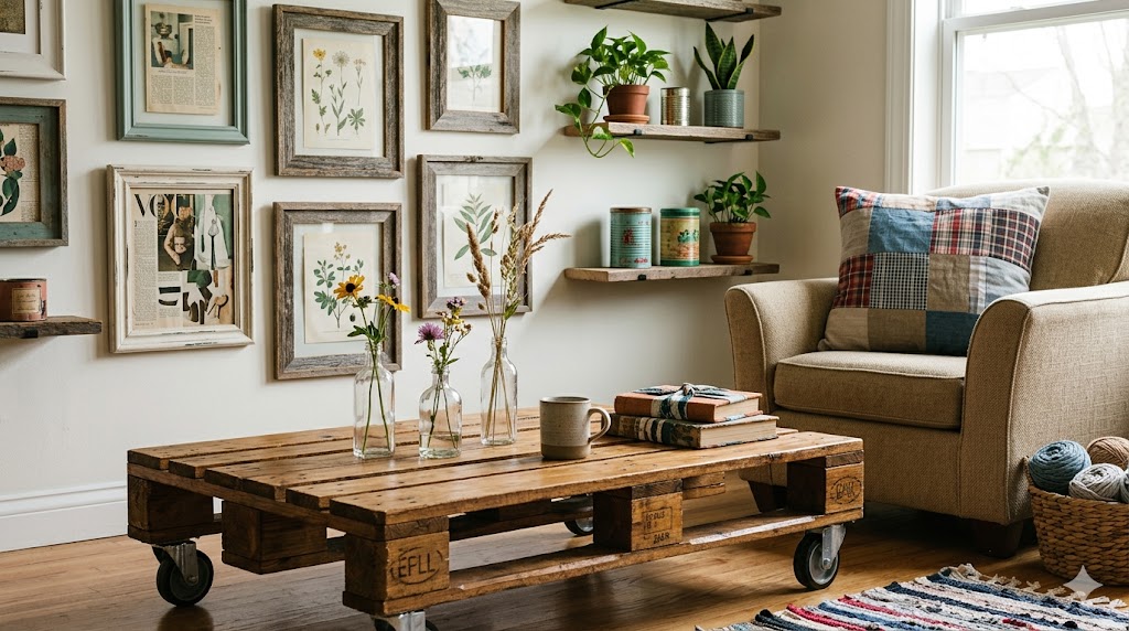 Pemanfaatan Barang Bekas untuk Dekorasi Interior Estetik