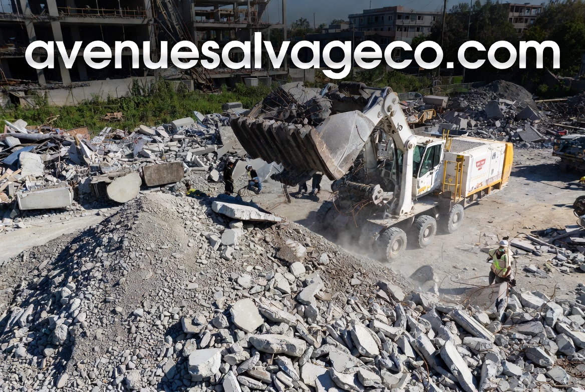 Cara Mengolah Puing Bangunan Menjadi Agregat Kasar