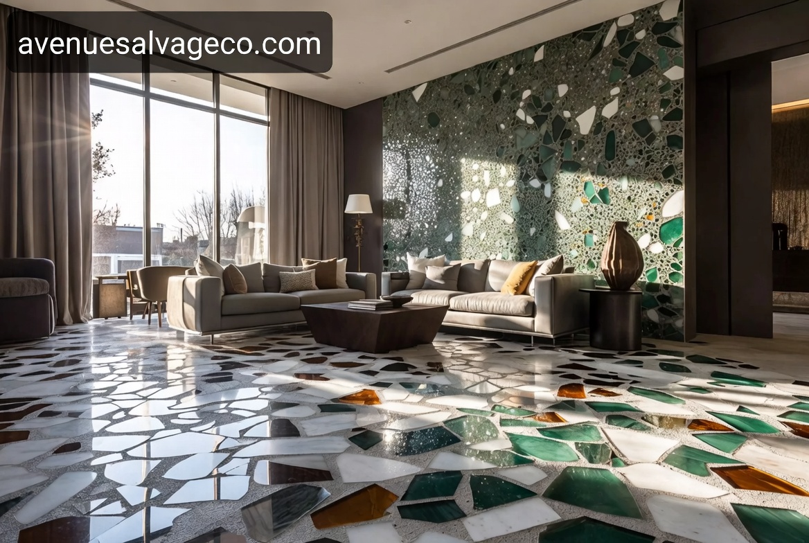 Potensi Kaca Daur Ulang untuk Lantai & Dinding